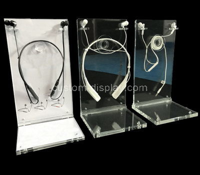 perspex headphone display stand