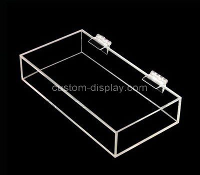 Small clear acrylic box with lid, clear acrylic storage box