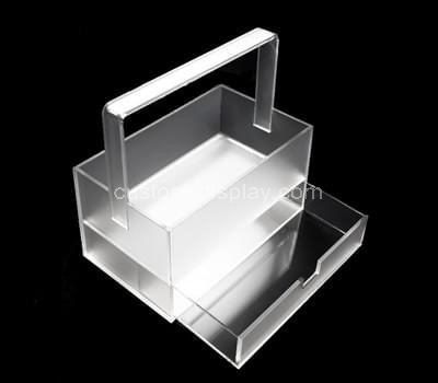 Custom acrylic drawer box with handle