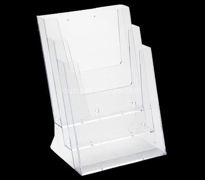 Custom wall 3 tiers acrylic leaflet holders