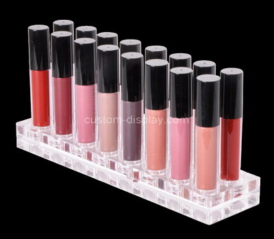 Custom perspex makeup display block