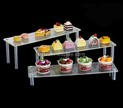 Plexiglass manufacturer customize acrylic cupcake display risers