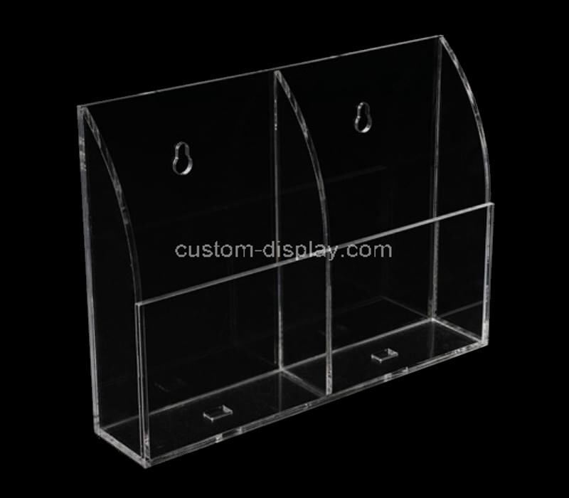 Plexiglass supplier customize wall acrylic leaflet holders