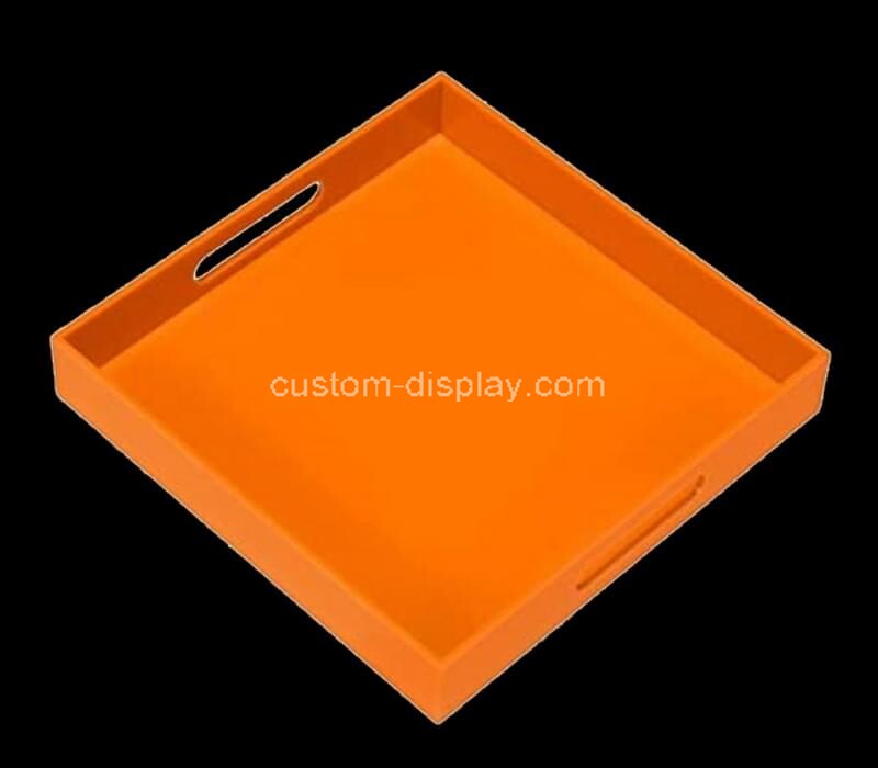 Plexiglass factory customized coffee serving tray