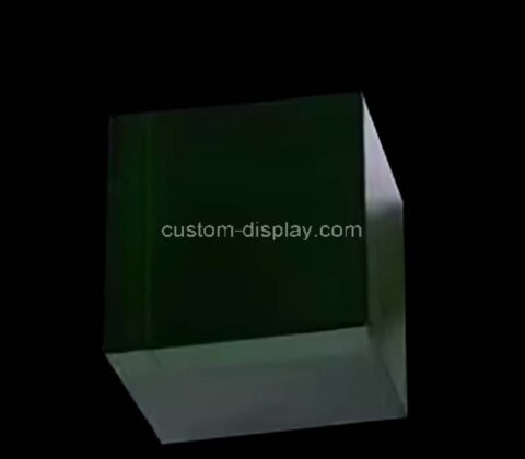 Custom wholesale green acrylic display block