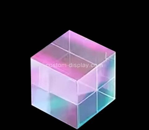 Custom wholesale iridescent acrylic display block