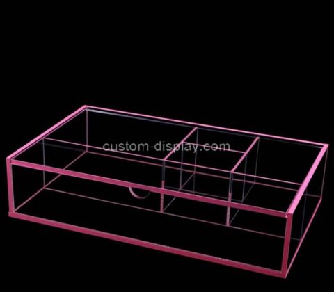 Custom wholesale acrylic drawer box
