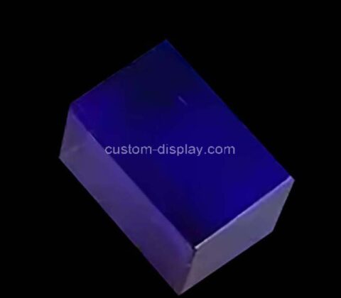 Custom wholesale blue acrylic block