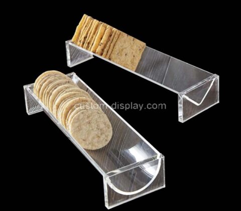 Custom wholesale acrylic cheese cracker tray