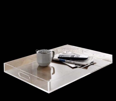 Custom wholesale acrylic coffee serving tray