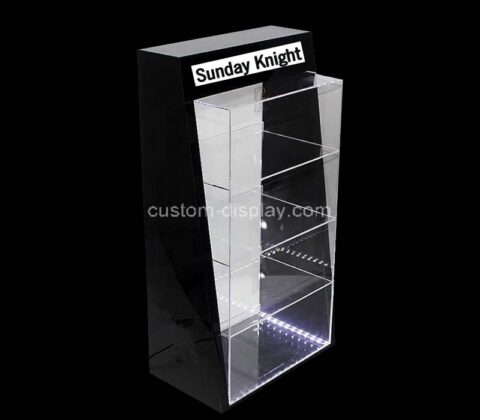 Custom wholesale acrylic dustproof LED display cabinet