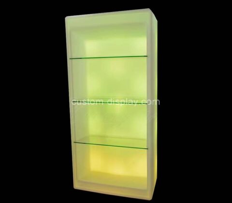Custom wholesale acrylic retail beer LED display cabinet