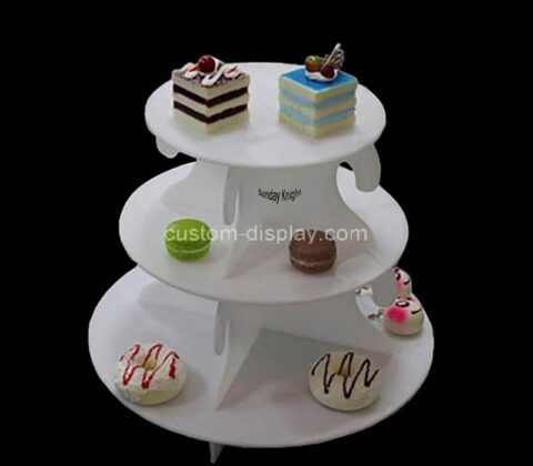 Custom wholesale acrylic cupcake tower display stands