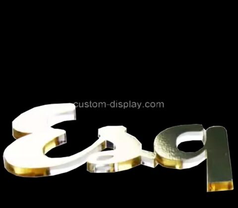 Custom wholesale acrylic advertising letter block