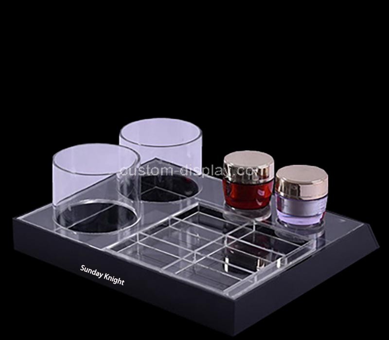 Custom wholesale acrylic skincare beauty display props