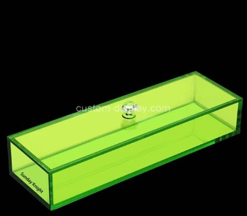 Custom wholesale acrylic storage display box with lid