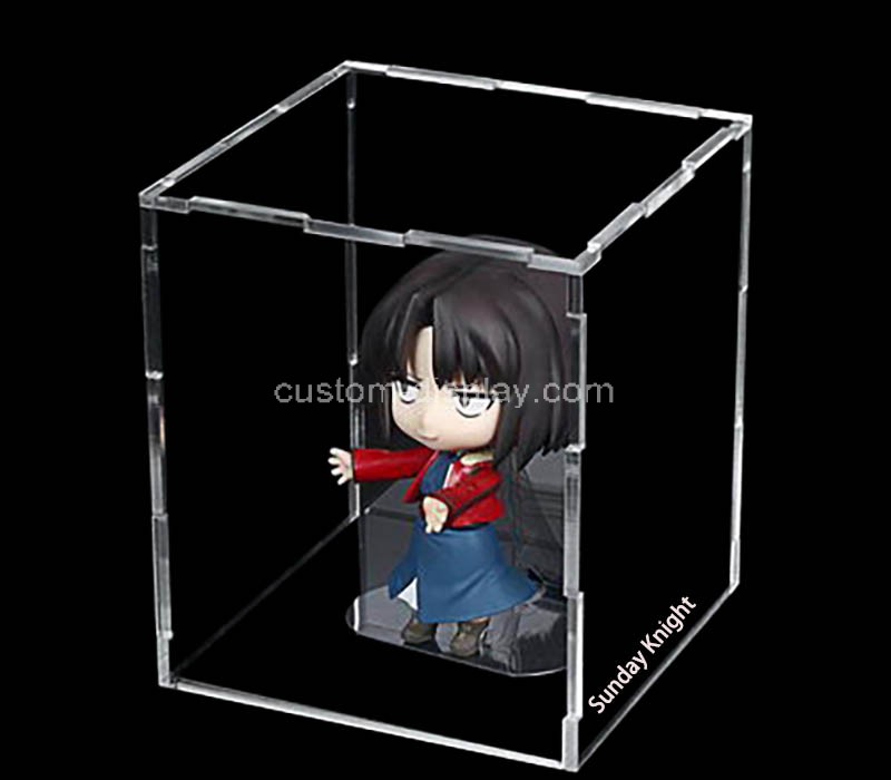 Custom wholesale acrylic figures storage display box