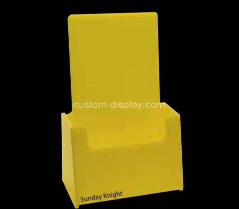 Custom wholesale acrylic brochure holder stand