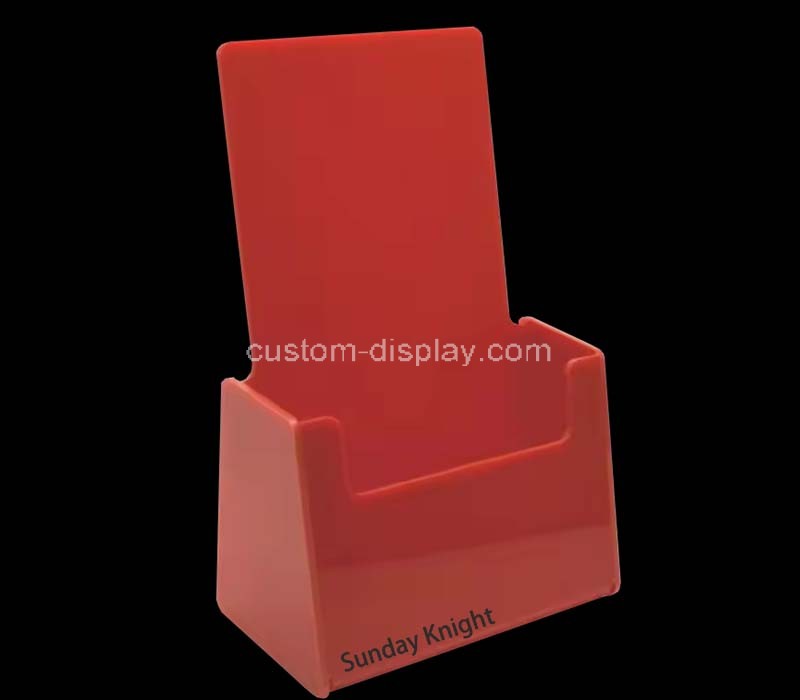 Custom wholesale acrylic leaflet holder stand