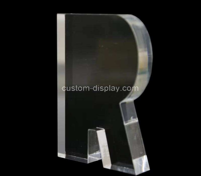 Wholesale custom acrylic 3D alphabets block