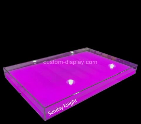 Wholesale custom acrylic illuminant base display case