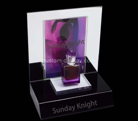 Wholesale custom acrylic LED perfume display prop