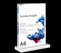 Wholesale custom acrylic advertising display stand