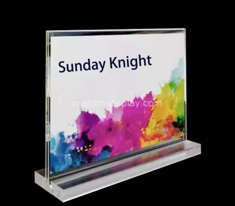 Wholesale custom acrylic tabletop advertising sign