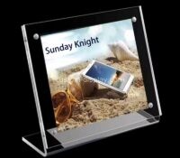 Wholesale custom acrylic tabletop magnetic sign holder