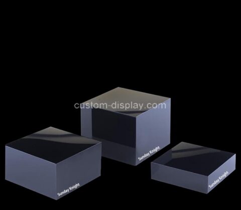 Wholesale custom acrylic display blocks risers