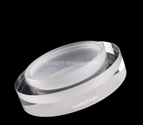 Wholesale custom round acrylic block