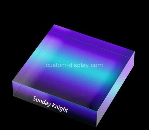 Wholesale custom acrylic UV printing block