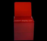 Wholesale custom acrylic storage box for coffee capsule