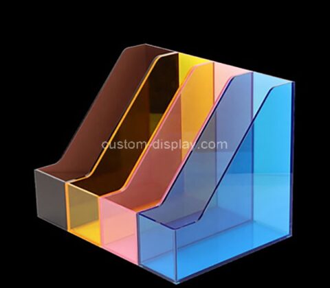 Wholesale custom acrylic desktop file holders