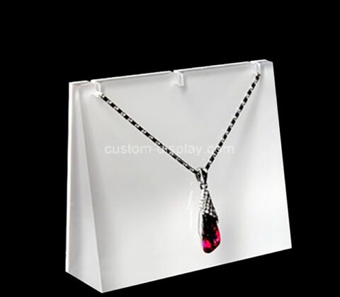 Wholesale custom acrylic necklace display block