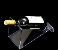 Wholesale custom acrylic wine bottle display rack