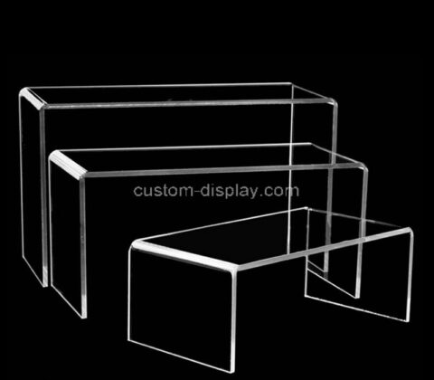 Wholesale custom acrylic retail display risers