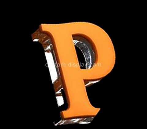 Wholesale custom acrylic advertising letter block