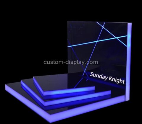 Wholesale custom acrylic retail LED display prop