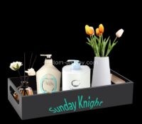 Wholesale custom acrylic bathroom storage tray